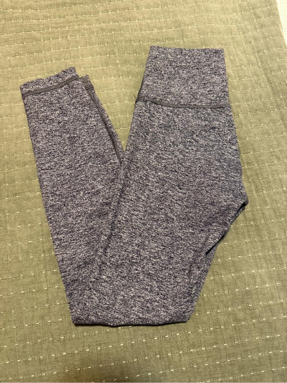 Lululemon Align High-Rise Leggings Heathered Black / Graphite Grey - Size 4